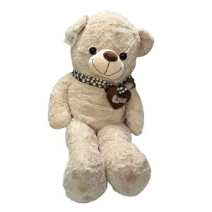 Μπεζ Αρκούδος 1 Μέτρου - Image 1