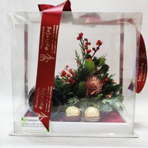 Κουτί με Κόκκινο Κρασί & Ferrero Rocher - Image 1