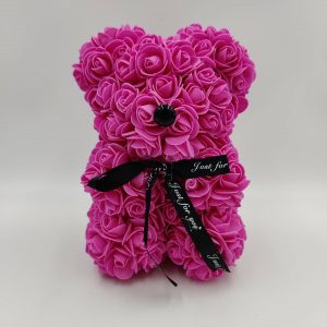 Rose Bear - Medium - Φούξια - Image 1