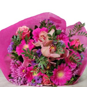 Pink Seasonal Bouquet - Image 1